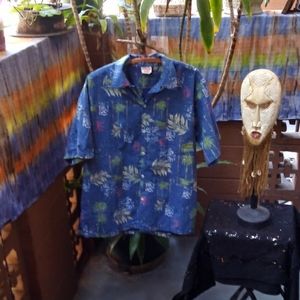 Men's Go Barefoot Hawaiian shirt
